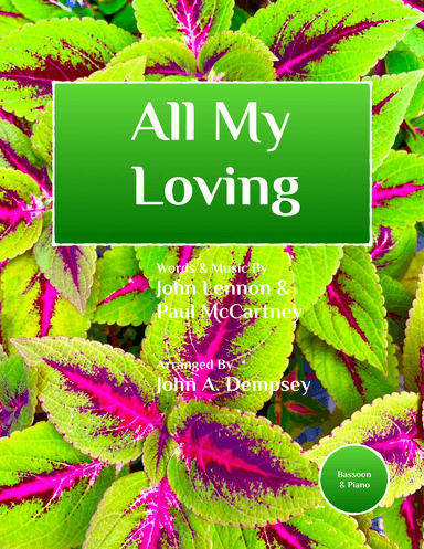 All My Loving (arr. John A. Dempsey)
