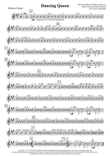 Dancing Queen (arr. Jan Angermüller)