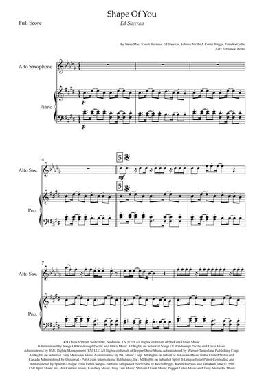 Shape Of You (arr. Fernando Britto)