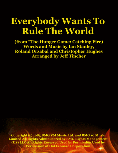 Everybody Wants To Rule The World (arr. Jeff Tincher)