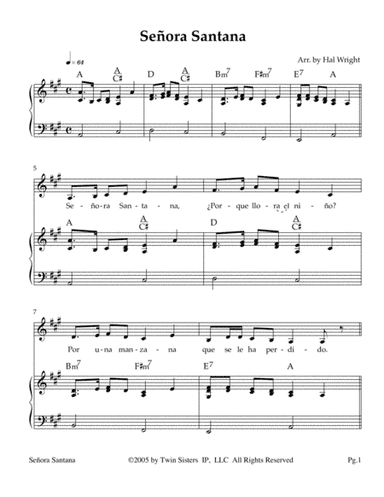 Itzi, Bitzi Araña (arr. Hal Wright)