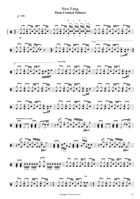 Them Crooked Vultures (arr. Yossi Avital)