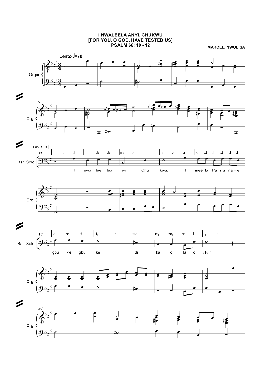 ? NWALEELA ANY? [FOR YOU, OH GOD HAS TESTED US]