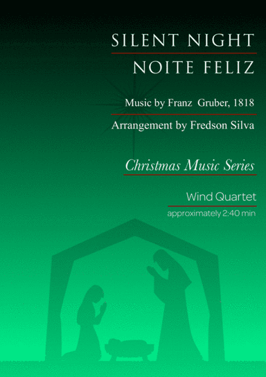 Silent Night for Wind Quartet (arr. Fredson Silva)