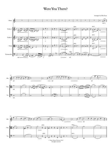 Were You There? (arr. Ellie Yoon)