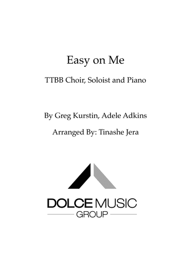 Easy On Me (arr. Tinashe Jera)