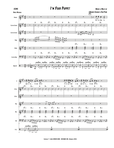 I'm Your Puppet (arr. Bruce Muckala)