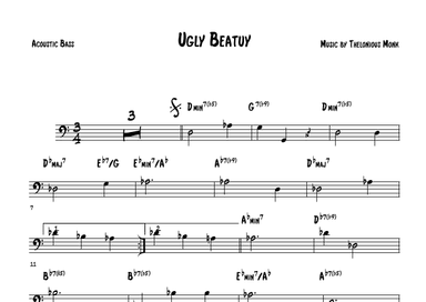 Ugly Beauty (arr. The Sheet Music Library)