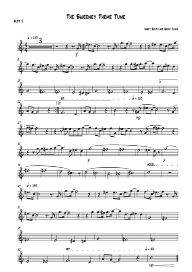 Theme From The Sweeney (arr. Geoff Cloke)