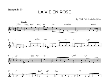 La Vie En Rose (arr. Alex Nunes Rodrigues)