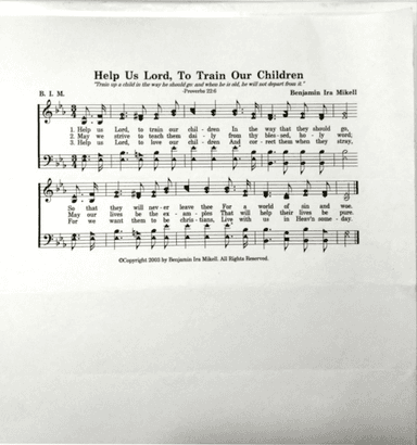 Help Us Lord to Train Our Children