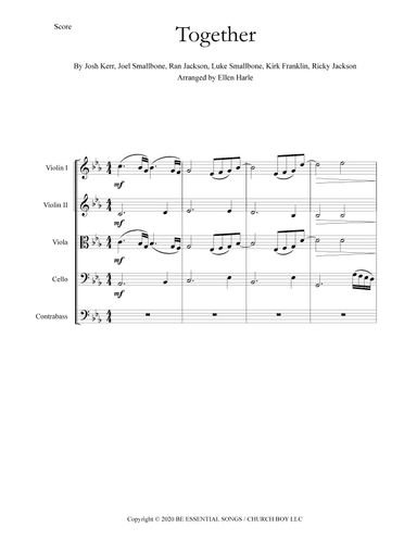 Together (arr. Ellen Harle)