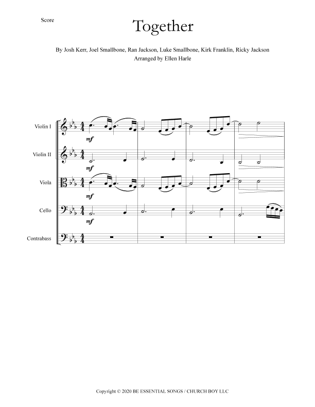 Together (arr. Ellen Harle)