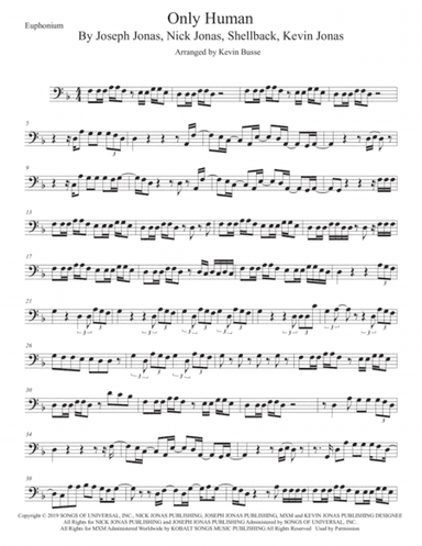 Only Human (arr. Kevin Busse)