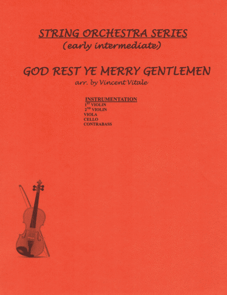 GOD REST YE MERRY GENTLEMEN (arr. Vincent Vitale)