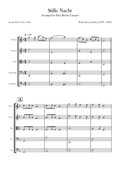 Stille Nacht (arr. Davi Rocha Campos)