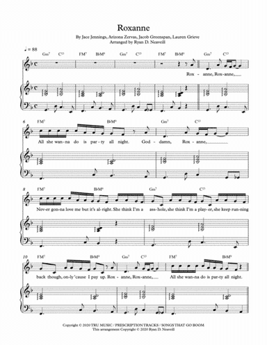 Roxanne (arr. Ryan D. Neaveill)