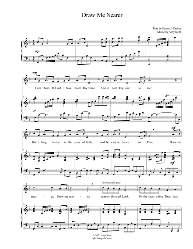 Draw Me Nearer (arr. Amy Kent)