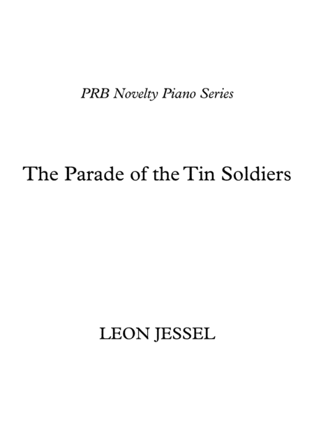 PRB Novelty Piano Series - The Parade of the Tin Soldiers (Jessel) (arr. PRB Music)