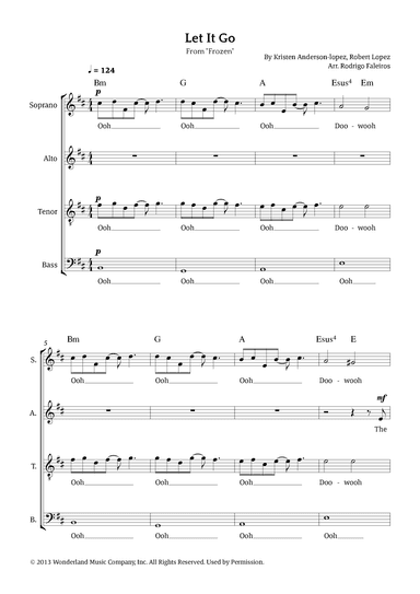 Let It Go (arr. Rodrigo Faleiros)
