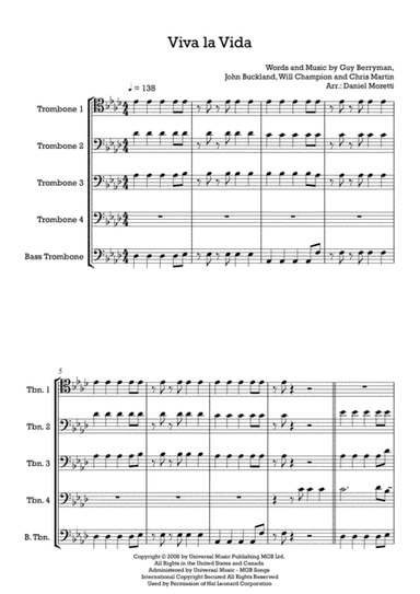 Viva La Vida (arr. Daniel Moretti)
