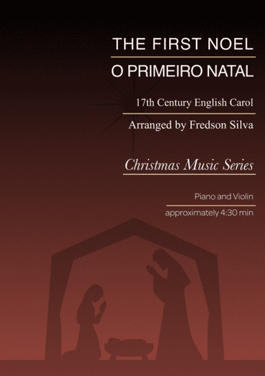 The First Noel (O Primeiro Natal) - Violin and Piano (arr. Fredson Silva)