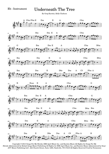 Underneath The Tree (arr. Fabio Eduardo de Oliveira)