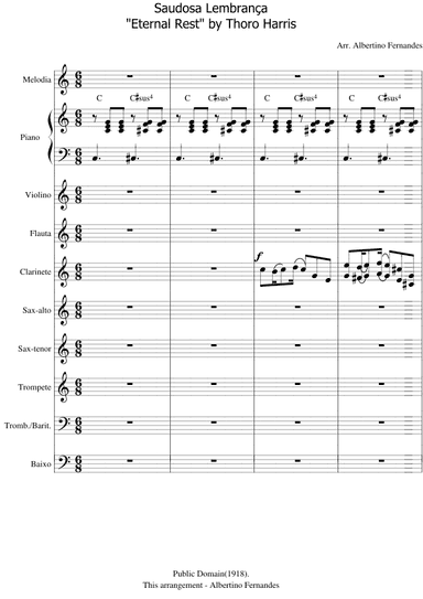 Saudosa Lembrança (Eternal Rest) (arr. Albertino Fernandes)