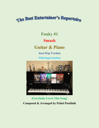 Funk #1 "Smash" for Guitar and Piano (With Improvisation)-Video