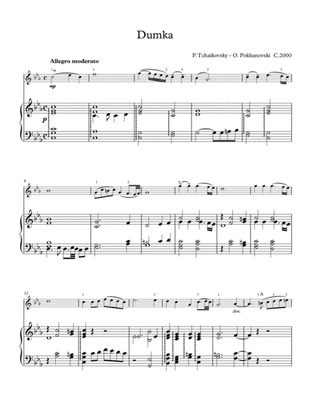Tchaikovsky Dumka
