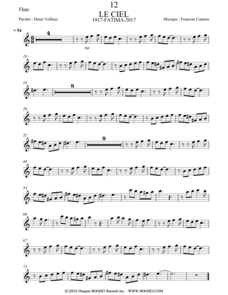 LE CIEL - 1917 FATIMA 2017