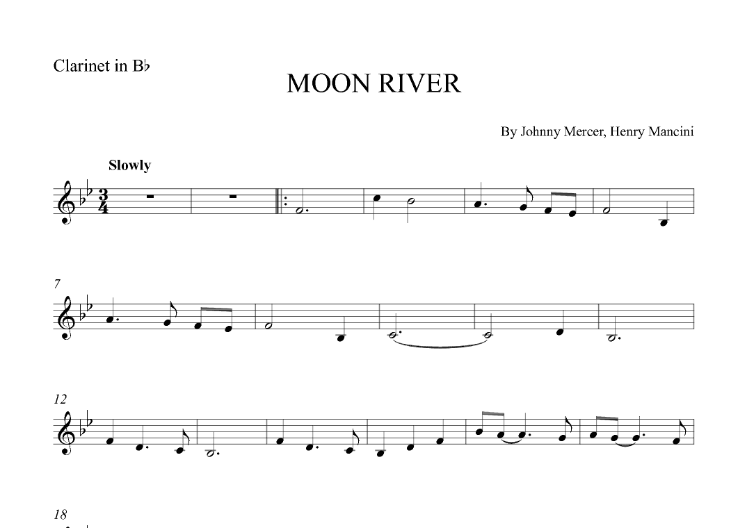 Moon River (arr. Alex Nunes Rodriguez)