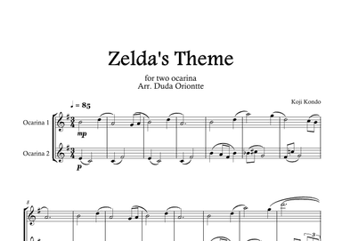 Zelda's Theme (arr. Duda Oriontte)