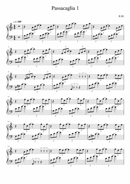 Pasacaglia 1