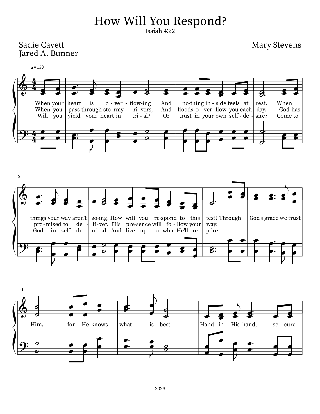 How Will You Respond?