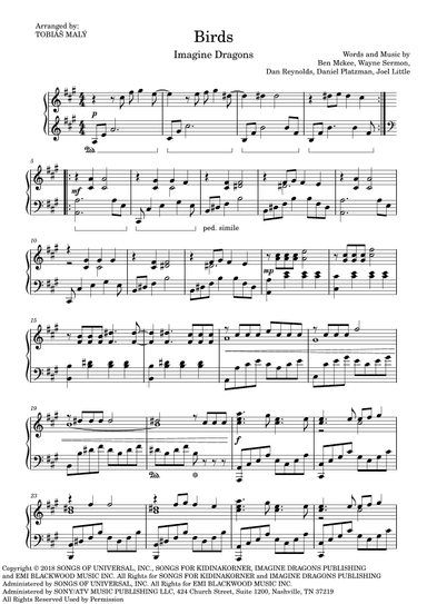 Birds (arr. Tobiáš Malý)