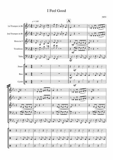 I Got You (i Feel Good) (arr. MFZ)