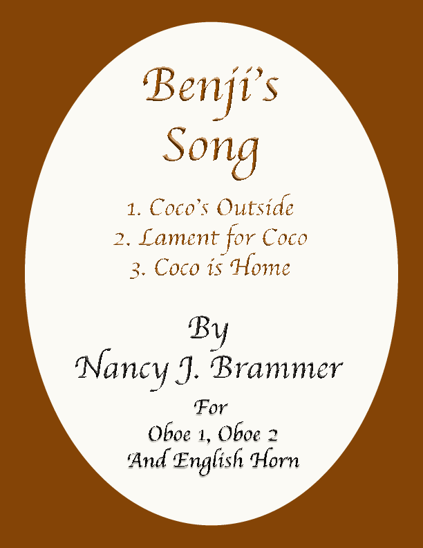 Benji's Song for WW Trio; Oboe, Oboe and English Horn