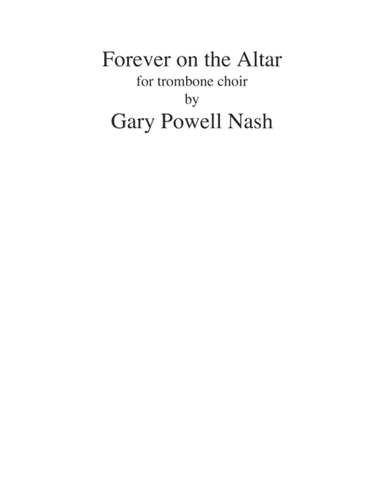Forever on the Altar