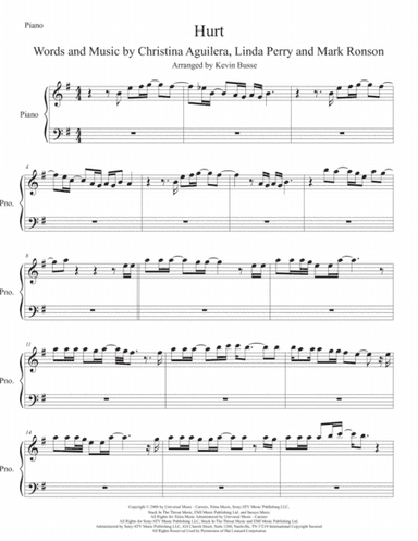 Hurt (arr. Kevin Busse)