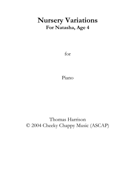 Nursery Variations