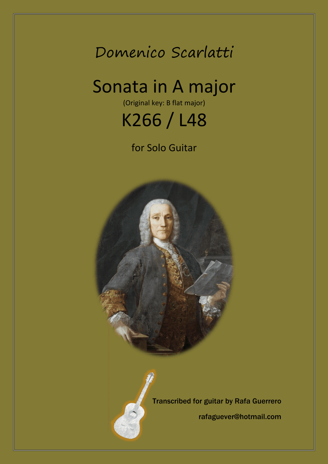 Sonata K266 / L48 (arr. Rafa Guerreo)