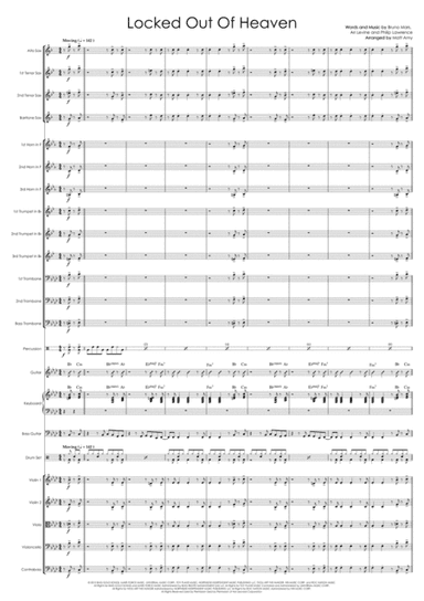 Locked Out Of Heaven (arr. Matt Amy)