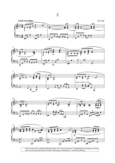 Lento, con amore, (Piano Collection fuer Entertainer)