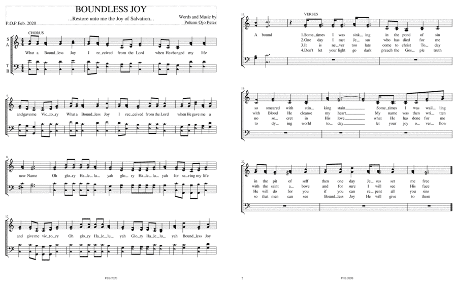 Boundless Joy