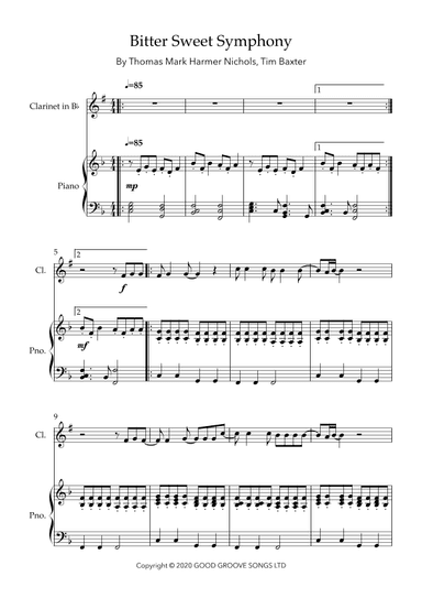Bittersweet Symphony (arr. Matthew pyeon)