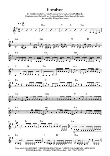 Envolver (arr. Thiago Marconato)