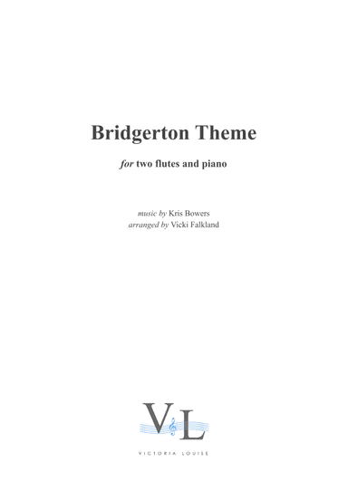 Bridgerton Theme (arr. Vicki Falkland)