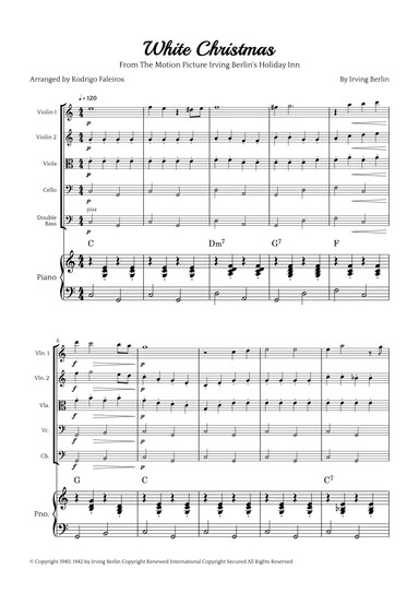 White Christmas (arr. Rodrigo Faleiros)
