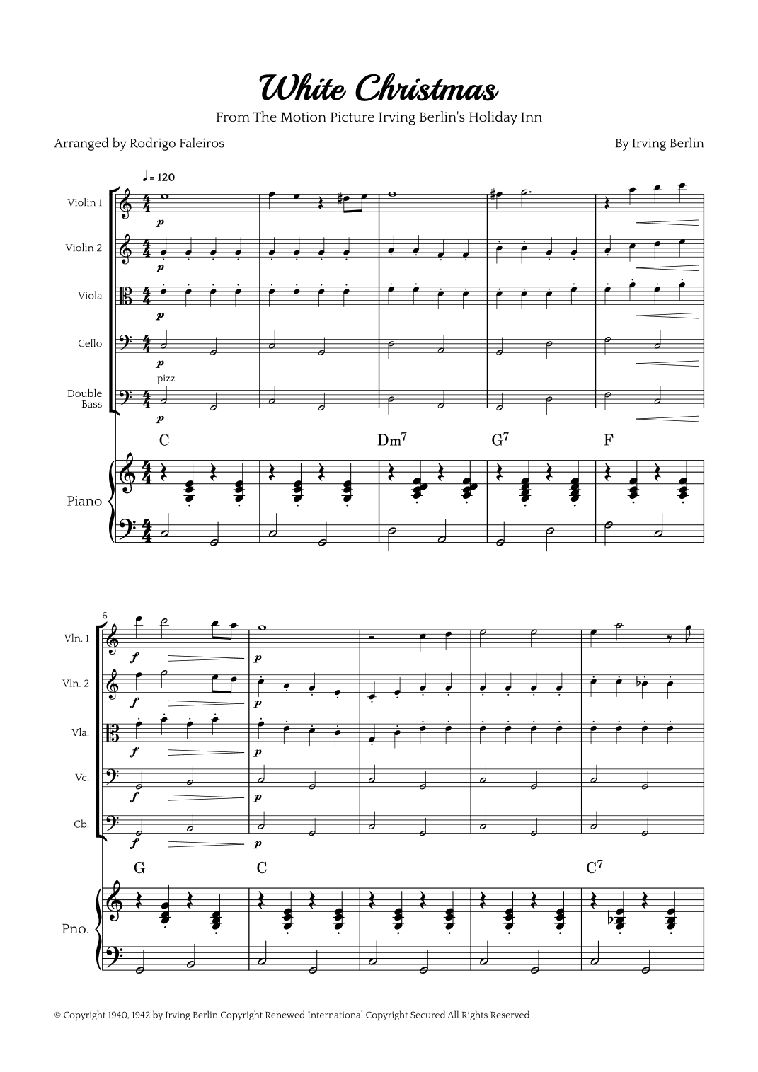 White Christmas (arr. Rodrigo Faleiros)